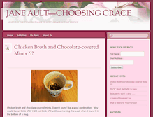 Tablet Screenshot of choosinggrace.org